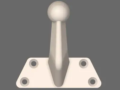 simple wall and door hanger 3D print model