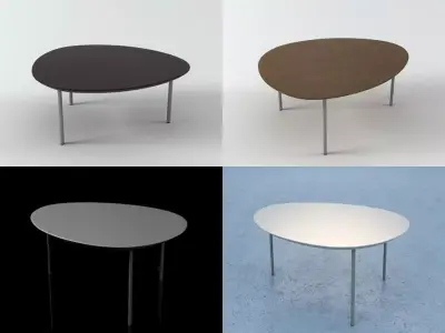 Eclipse tables 3D model