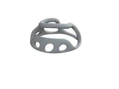 SciFi Cube Object No 44884 Low Poly Shape Low-poly 3D model