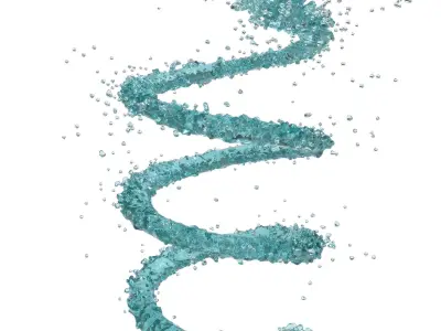 6 Water Splash Vol 7 3D model