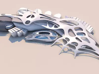 0007 - Museum Aquarium 3D model