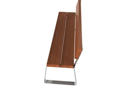 Modern Bench collection 1 3D model