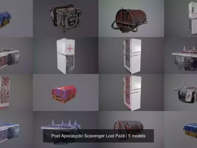 Post Apocalyptic Scavenger Loot Pack