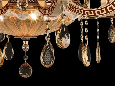 MD 89363-10-3 Osgona Chandelier 3D model