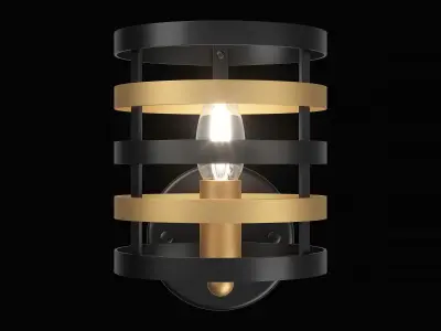 735610 Epsilon Lightstar Sconce 3D model