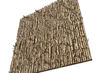 Branch decor n89e 3D model