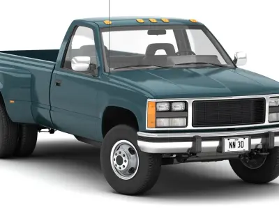 GENERIC PICKUP TRUCK 24 3D model