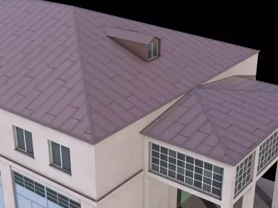 5 Industrial Buildings Collection 3D Model Pack