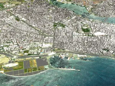 Cityscape Istanbul Turkey 3D model