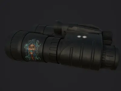 Binoculars 3D model 7