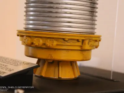 Star Wars Return of the Jedi Shield Generator Tower Studio Scale 3D print model