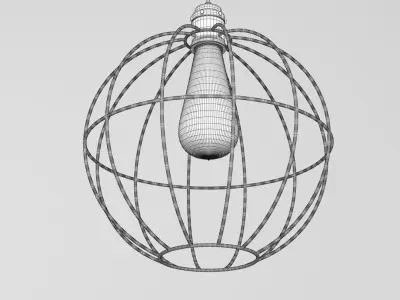 Hanging Lamp 015 3D model