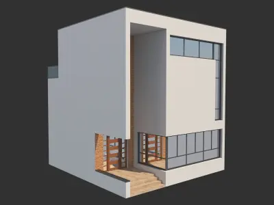 Modern House 20 3D model