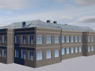 City Hall 3D model buy