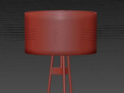 BRACE OMBRE FLOOR LAMP CB2 Exclusive 3D model