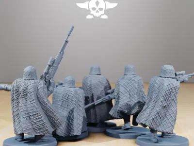 GrimGuard Snipers 3D print model