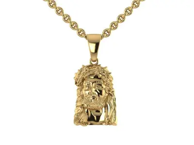 FACE JESUS CHRIST 3D print model