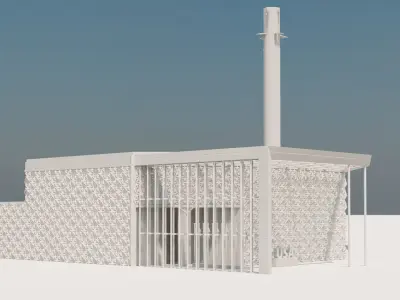 3D Expo 2020 Dubai USA pavilion 3D model 3D model