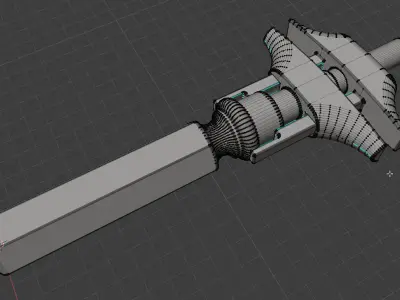 Glass Cutter 3D model