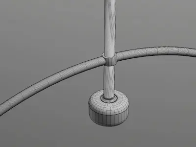 Ultra modern lamp 3D model