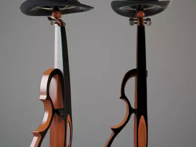 Fixture violin 3D model