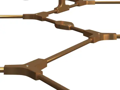 Chandelier DAR 3D model