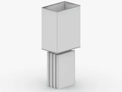 1399 - Table Lamp Low-poly 3D model