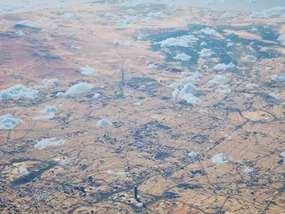 Tehran Iran City Landscape 3D Model 3D model