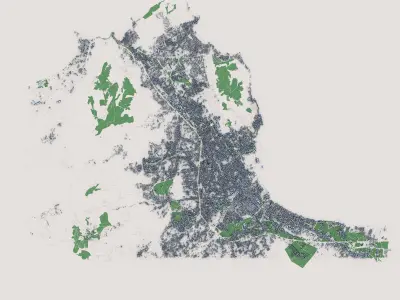 Palermo City Italy 3D model