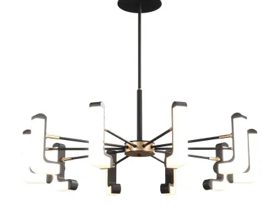 chandelier 3D model 24