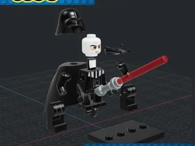 Lego - Star Wars Character 3D print model