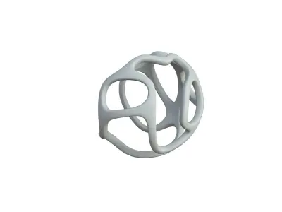 SciFi Cube Object No 21461 Low Poly Shape Texture