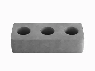 Concrete Brick B 03 Low-poly 3D model