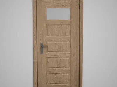 CGAxis Door 3D model 32