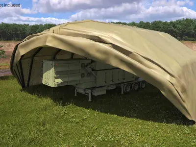 Tactical Radar Module Under Canvas Roof 