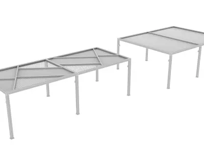 Pergolas 3D model