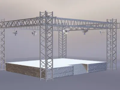 3d model of the scene 3D model