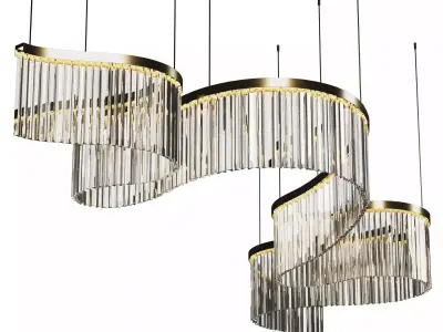 Collection Pendant Light 01 3D Model Pack