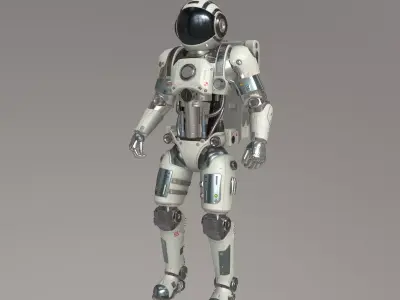 Astronaut Robot 3D model