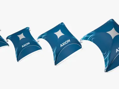 Tents Lite inflatable no walls Axion 3D model