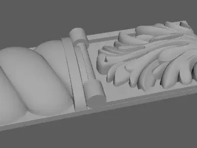 dekor ornament 3D model 95