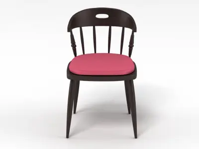 Restaurant Dining Chair 3D model