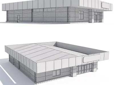 Shopping center  3D model