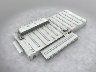 EDDF Storage 9 Low-poly 3D model