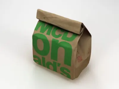 McDonalds Meal 3D model