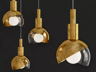 Wonderglass Calimero gold 3d model Low-poly 3D model