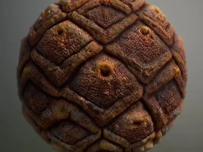 Material Skin Alien 24 Seamless PBR Texture Texture