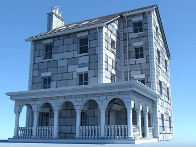 Mansion 04 3D model