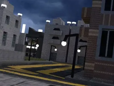 Little town Free 3D print model