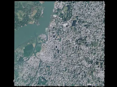 Barisal - Bangladesh 3D model